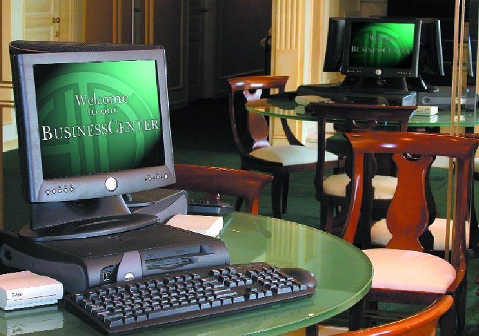 Piraeus Theoxenia Hotel Kinh doanh bức ảnh A typical business center