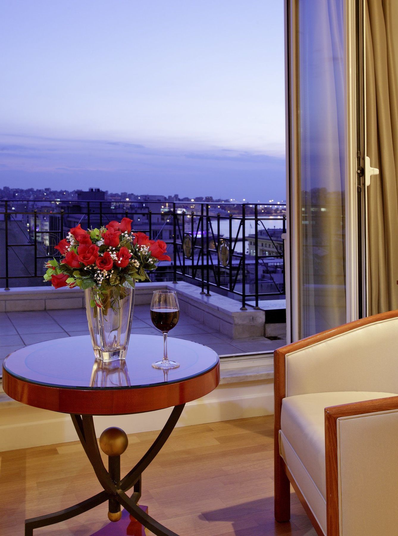 Piraeus Theoxenia Hotel Ngoại thất bức ảnh View from a suite